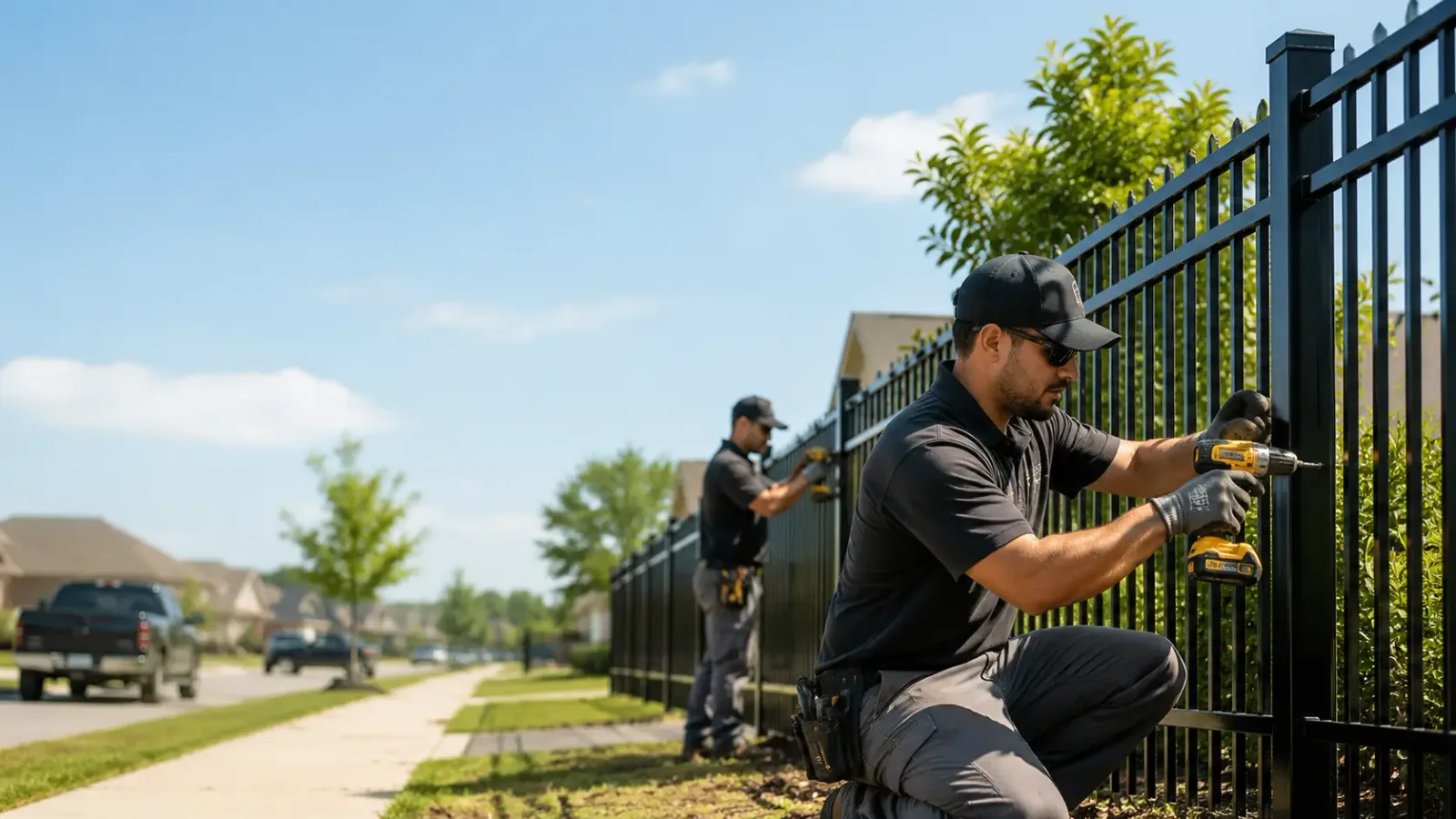 Metal Fence Installation in Berlin, PA